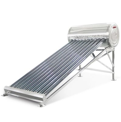 High Quality 100L 200L 300L Factory Supply Solar Hot Water Heaters Electric Unpressurized None Pressure Water Heater for Hotels