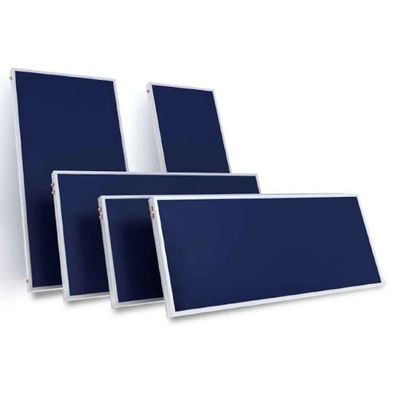 Flat Plate Solar Panel Collector High Efficiency Blue Titanium for Solar Water Heater Solar Flat Plate Collector